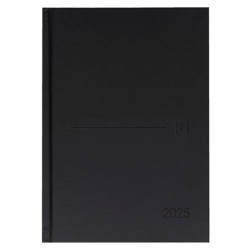 400189834 OXFORD AGENDA ANUAL CLASSIC A5 DÍA PÁGINA 2025 NEGRO