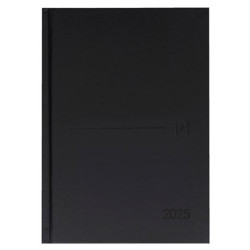 400189880 OXFORD AGENDA ANUAL CLASSIC A5 SEMANA VISTA 2025 NEGRO