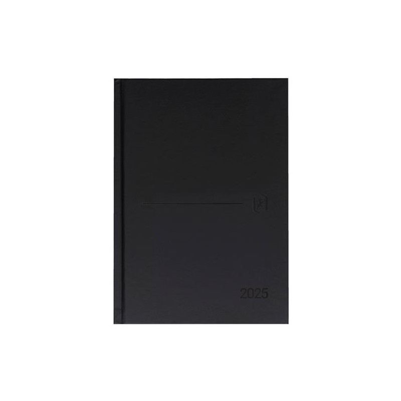 400189880 OXFORD AGENDA ANUAL CLASSIC A5 SEMANA VISTA 2025 NEGRO