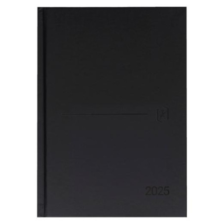 400189880 OXFORD AGENDA ANUAL CLASSIC A5 SEMANA VISTA 2025 NEGRO