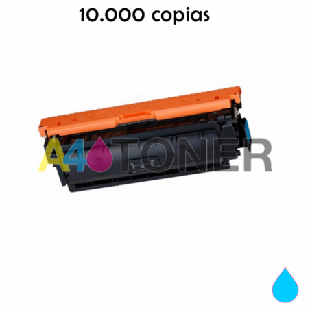 040HC toner cyan compatible generico con Canon 0459C001