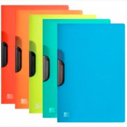 400147040 OXFORD DOSSIER PP URBAN PINZA PLÁSTICO A4 COLORES SURTIDOS -10 UD-