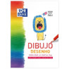 400147935 OXFORD BLOC DIBUJO INFANTIL A4 ENCOLADO 20H LISO 90GR