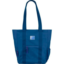 400174104 OXFORD TOTE BAG B-TRENDY OXFBAG RPET AZUL MARINO