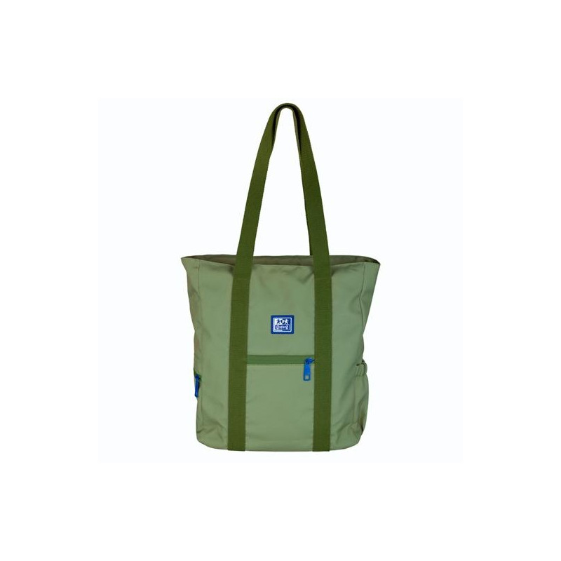 400183032 OXFORD TOTE BAG B-TRENDY OXFBAG RPET VERDE SAFARI