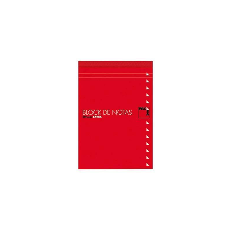 18900 PACSA BLOC NOTAS 80H TREPADAS FOLIO 4X4 CON TAPA -10U-