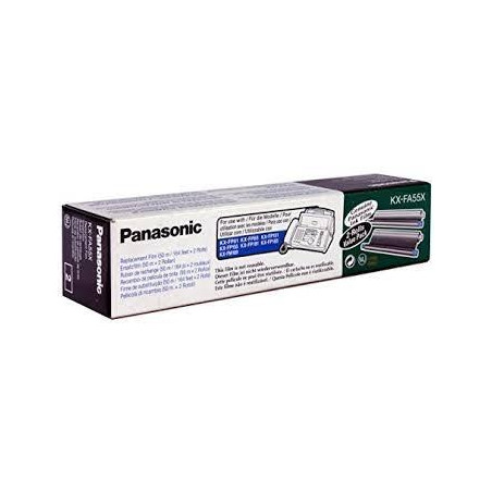 KX-FA55X PANASONIC CINTA DE TRANSFERENCIA TÉRMICA FAX KX-FP 181/185/151SP (PACK 2)