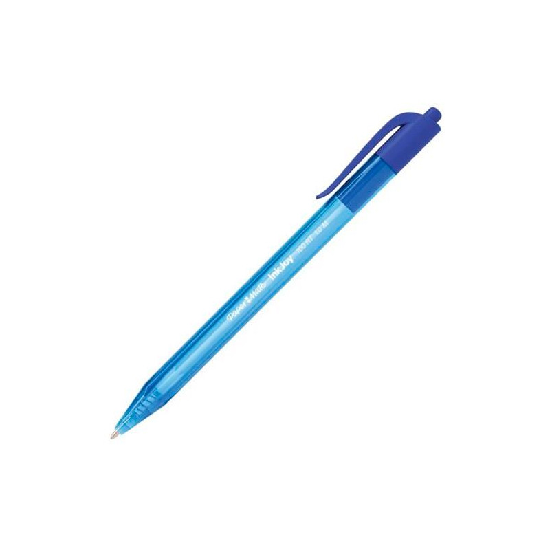 S0957040 PAPER MATE INKJOY 100 BOLÍGRAFO RETRÁCTIL TRIANGULAR AZUL -20U-