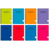 88452099 PAPYRUS CUADERNO TAPA PP 08-UNICLASIC 80H 90GR CUADRÍCULA 4 MM CUARTO COLORES SURTIDOS