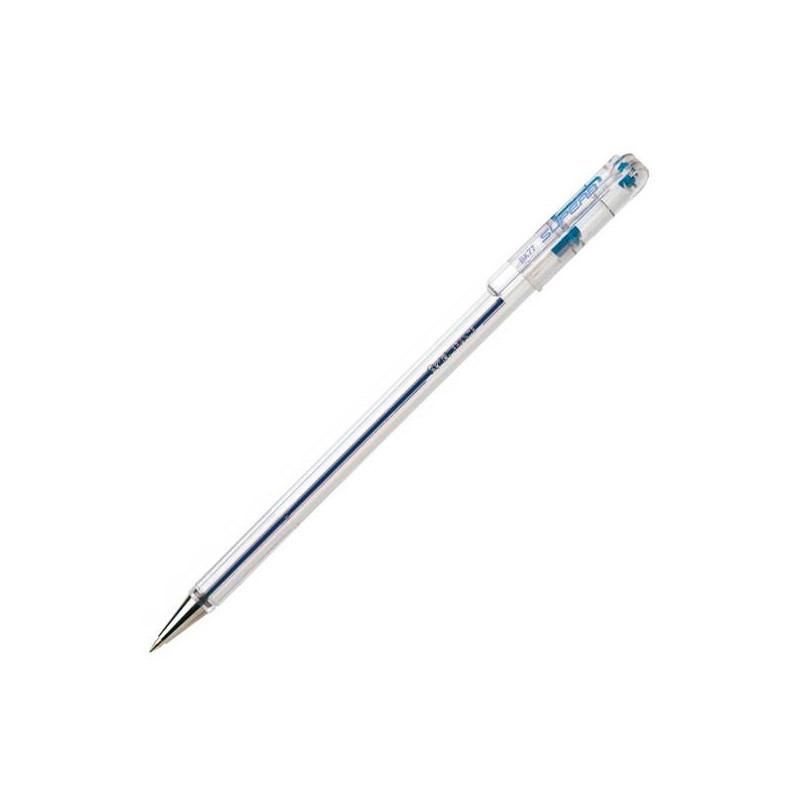 BK77-Pentel-C PENTEL BOLÍGRAFO SUPERB BK77 BOLÍGRAFO AZUL CAJA 12 UD