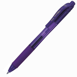 BL107-VX PENTEL BOLÍGRAFO ENERGEL RETRÁCTIL PUNTA 0.7MM VIOLETA CAJA 12 UD