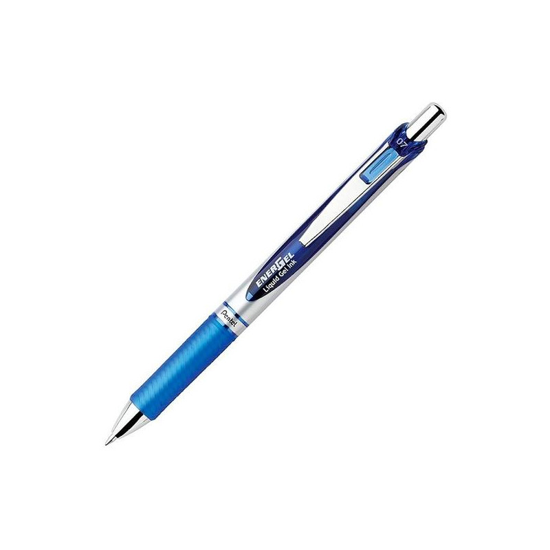 BL77-CO PENTEL BOLÍGRAFO ENERGEL RETRÁCTIL PUNTA 0.7MM AZUL -12U-