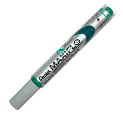 MWL5S-Pentel-D PENTEL MARCADOR PIZARRA BLANCA MAXIFLO MWL-5S VERDE CAJA 12 UD