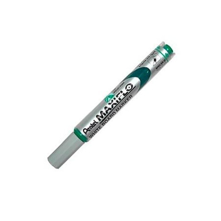 MWL5S-Pentel-D PENTEL MARCADOR PIZARRA BLANCA MAXIFLO MWL-5S VERDE CAJA 12 UD