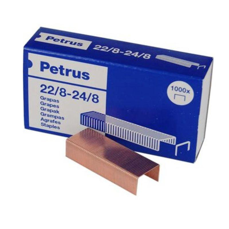 55714 PETRUS GRAPAS 22/8-24/8 COBREADAS -CAJA DE 1000 -20U-