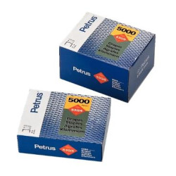 77507 PETRUS GRAPAS 530/6 COBREADAS PARA CLAVADORA -CAJA DE 5000-