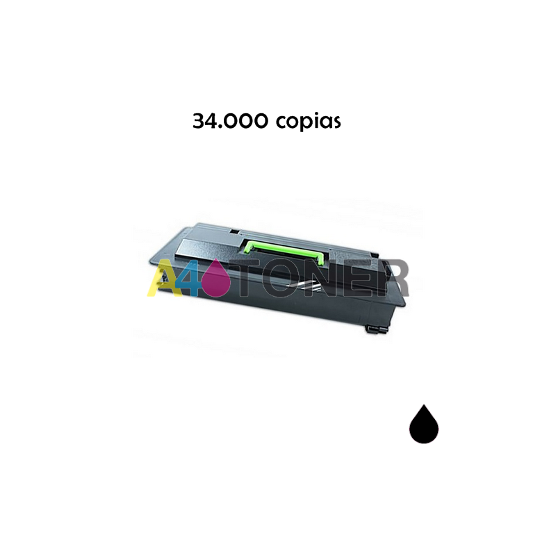 CD1230 toner negro compatible generico con Utax 6130-10010