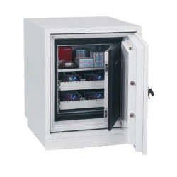 DS2003K PHOENIX CAJA DE SEGURIDAD IGNIFUGA DATACARE 770X690X720MM 77L CERRADURA DE LLAVE BLANCO