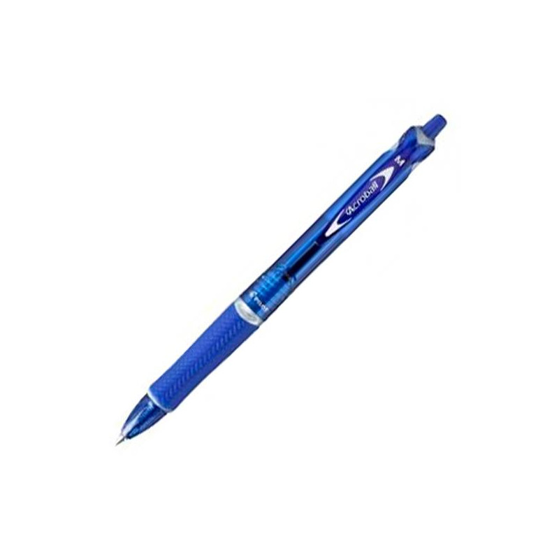 BAB-15M-L-BG PILOT BOLÍGRAFO ACROBALL PUNTA MEDIA RETRÁCTIL AZUL