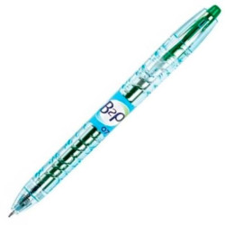 BL-B2P-7-G-BG PILOT BOLÍGRAFO TINTA DE GEL BEGREEN B2P RETRÁCTIL 0.7 VERDE