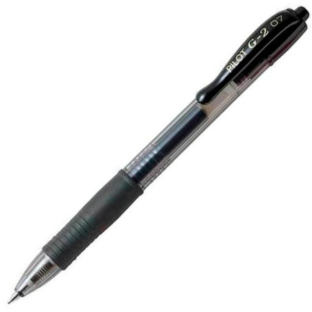 BL-G2-7-B PILOT BOLÍGRAFO TINTA DE GEL G-2 RETRÁCTIL 0.7 NEGRO