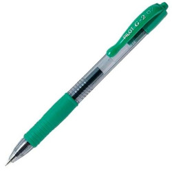 BL-G2-7-G PILOT BOLÍGRAFO TINTA DE GEL G-2 0.7 RETRÁCTIL VERDE