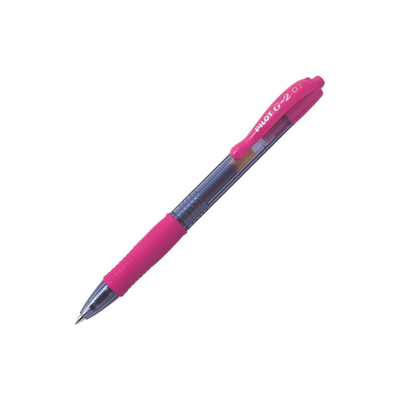 BL-G2-7-P PILOT BOLÍGRAFO TINTA DE GEL G-2 RETRÁCTIL 0.7 ROSA