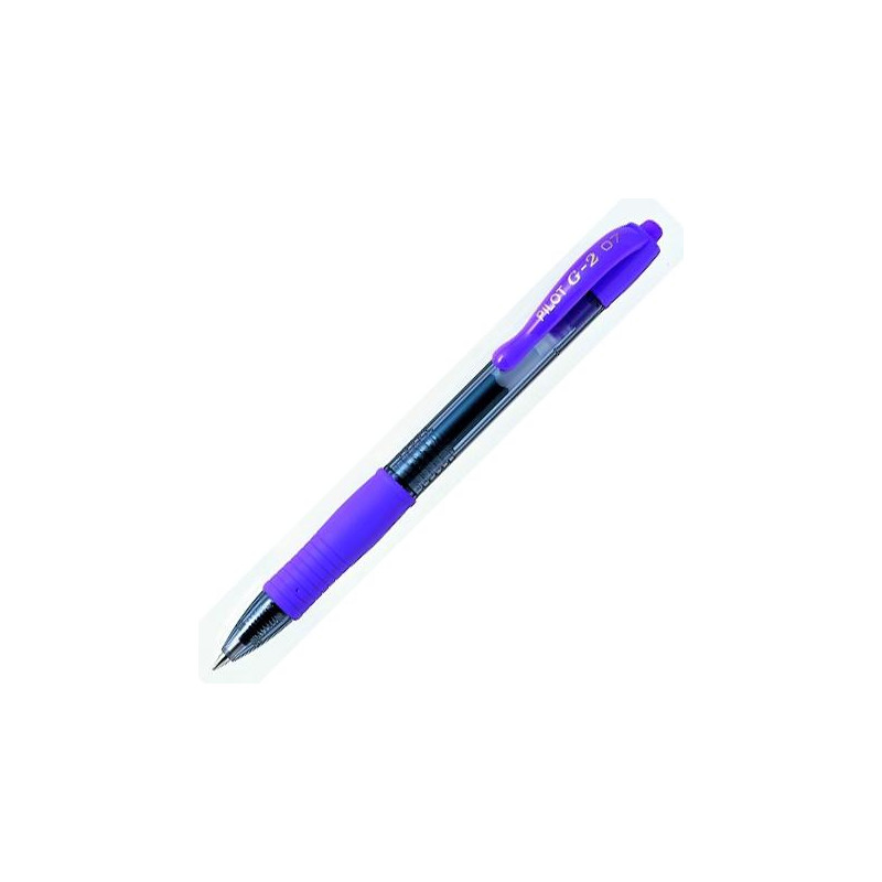 BL-G2-7-V PILOT BOLÍGRAFO TINTA DE GEL G-2 RETRÁCTIL 0.7 VIOLETA