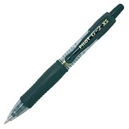 BL-G2-XS-7-B PILOT BOLÍGRAFO TINTA DE GEL G2 PIXIE XS RETRÁCTIL 0.7 NEGRO