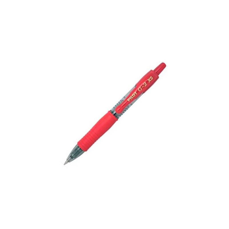 BL-G2-XS-7-R PILOT ROLLER TINTA DE GEL G2 XS PIXIE RETRÁCTIL 0.7 ROJO