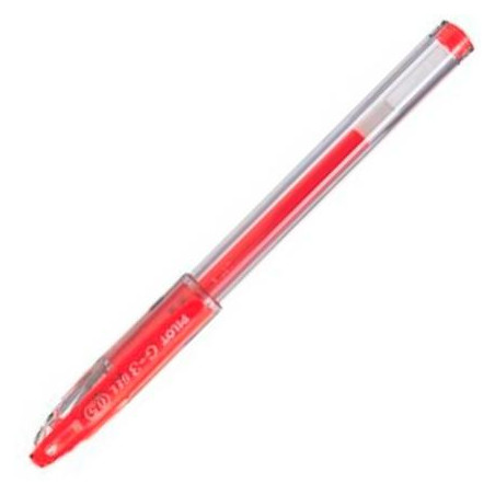 BL-G3-5-R PILOT ROLLER TINTA DE GEL G-3 GRIP 0.5 ROJO