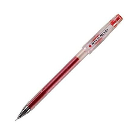 BL-GC4-R PILOT ROLLER TINTA DE GEL G-TEC-C4 ROJO