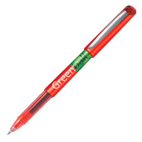 BL-GRB7-R-BG PILOT ROLLER TINTA LÍQUIDA GREENBALL 07 ROJO