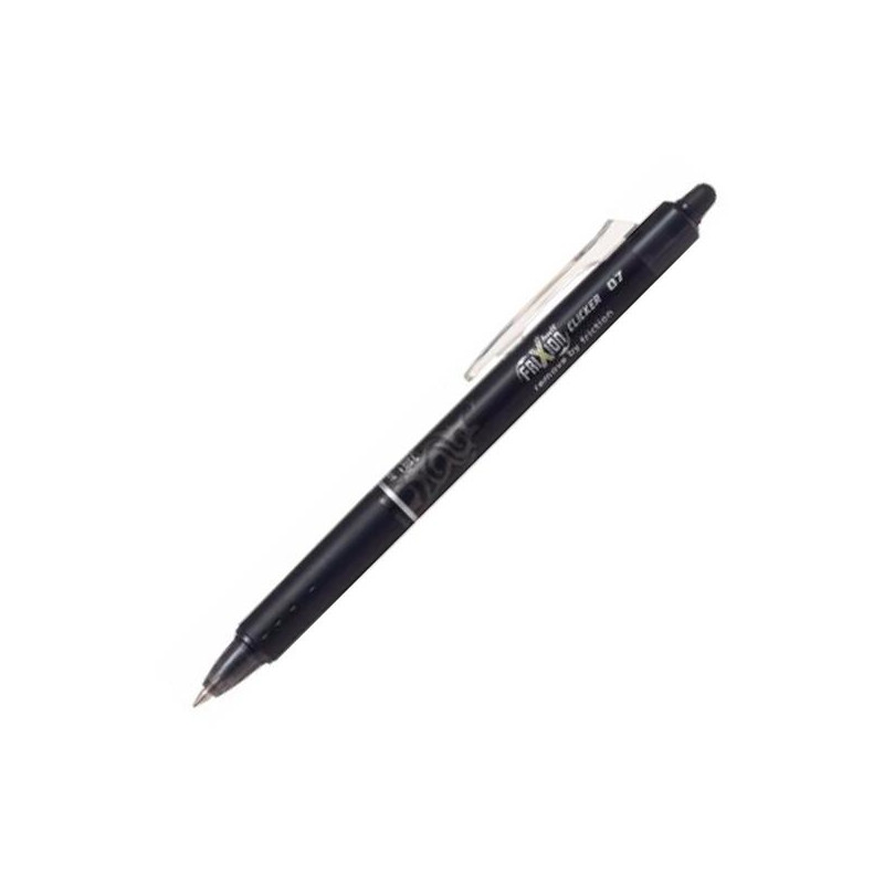 BLRT-FR7-B PILOT BOLÍGRAFO TINTA BORRABLE FRIXION CLICKER 0.7 NEGRO