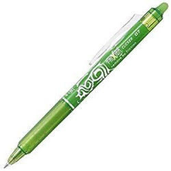 BLRT-FR7-LG PILOT BOLÍGRAFO TINTA BORRABLE FRIXION CLICKER 0.7 VERDE LIMA