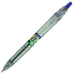 BP-B2PEB-M-L-BG PILOT BOLÍGRAFO ECOBALL PLÁSTICO RECICLADO 1.0MM RECARGABLE AZUL