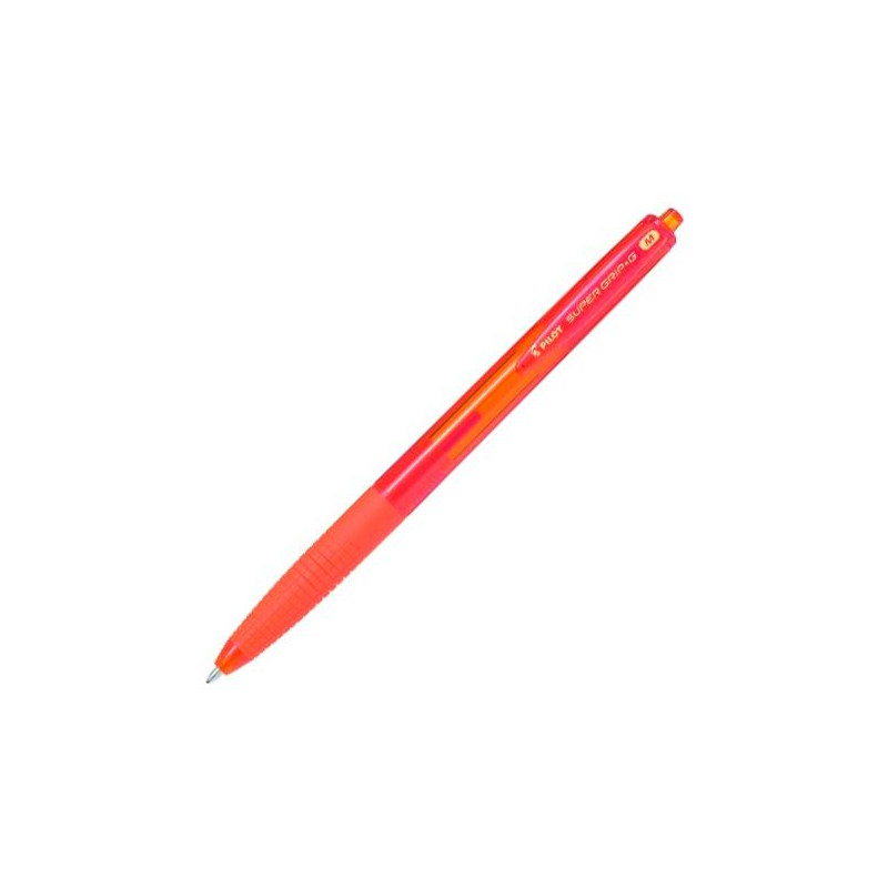 BPGG-8R-M-OO PILOT BOLÍGRAFO SUPERGRIP G RETRÁCTIL 1.0MM NARANJA