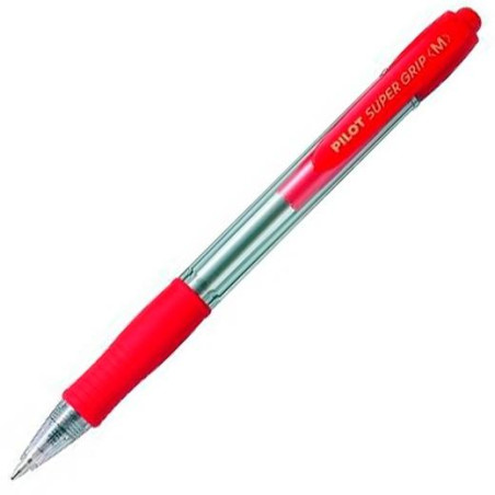 BPGP-10R-M-R PILOT BOLÍGRAFO SUPERGRIP M ROJO