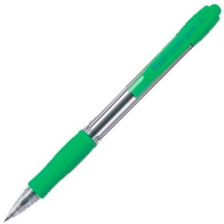 BPGP-10R-M-SG PILOT BOLÍGRAFO SUPERGRIP M VERDE CLARO