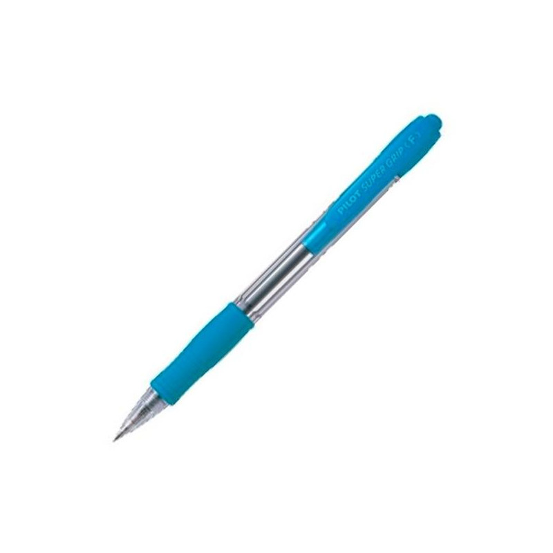 BPGP-10R-M-SL PILOT BOLÍGRAFO SUPERGRIP M AZUL CLARO