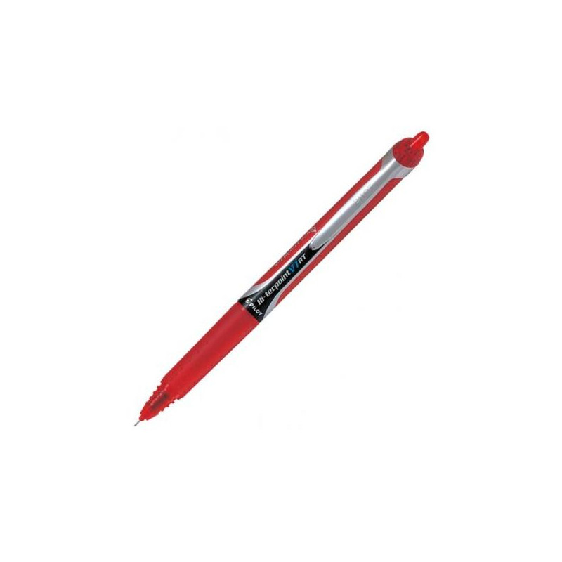 BXRT-V7-R PILOT ROLLER TINTA LÍQUIDA V7 HI-TECPOINT RETRÁCTIL ROJO