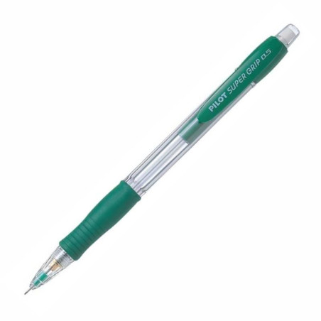 H-185-SL-G PILOT PORTAMINAS H-185 SUPERGRIP 0.5 CON GOMA VERDE