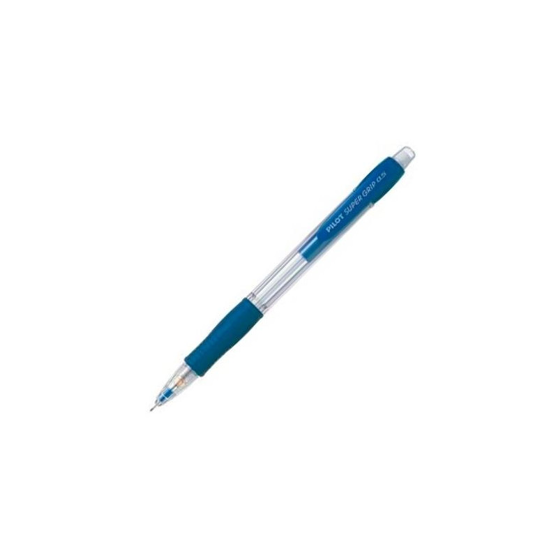 H-185-SL-L PILOT PORTAMINAS H-185 SUPERGRIP 0.5 CON GOMA AZUL