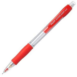 H-185-SL-R PILOT PORTAMINAS H-185 SUPERGRIP 0.5 CON GOMA ROJO