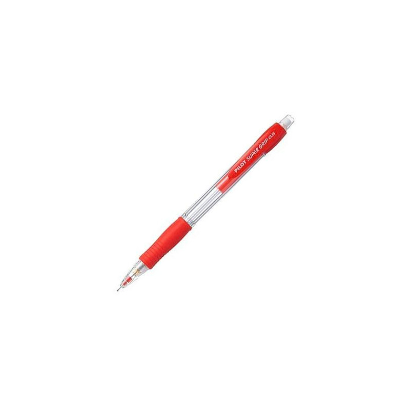 H-185-SL-R PILOT PORTAMINAS H-185 SUPERGRIP 0.5 CON GOMA ROJO