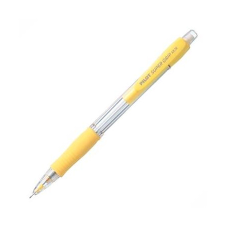 H-185-SL-Y PILOT PORTAMINAS H-185 SUPERGRIP 0.5 CON GOMA AMARILLO