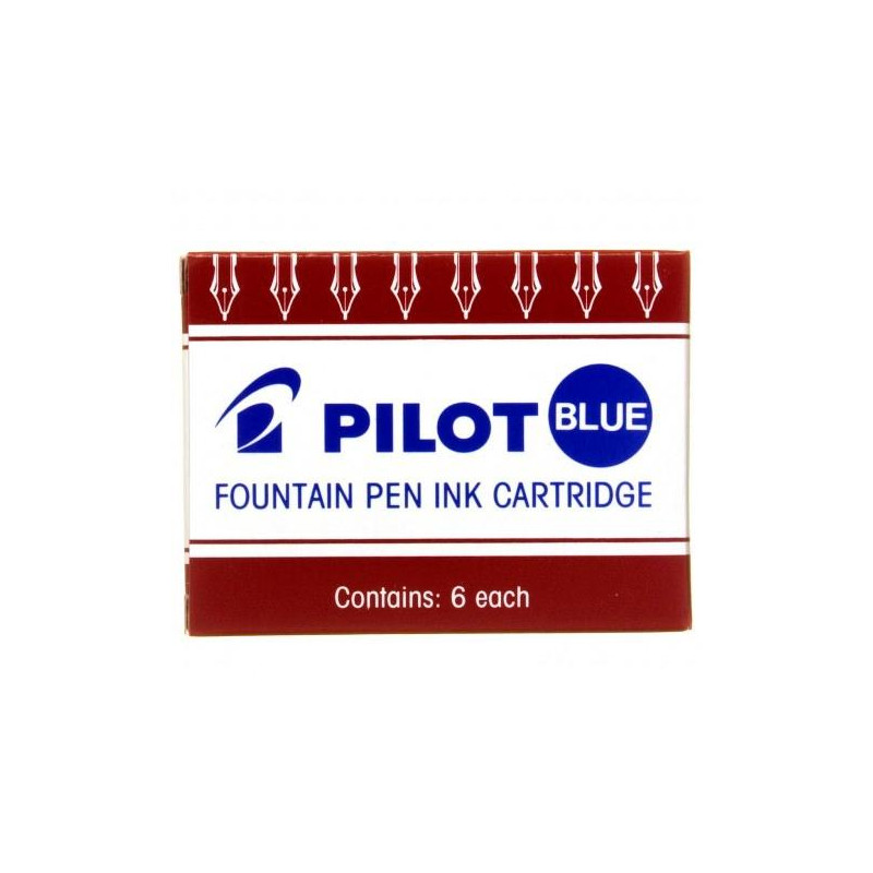 IC-50-B PILOT CARTUCHOS DE TINTA PARA ESTILOGRÁFICA NEGRO CAJA 6 UD