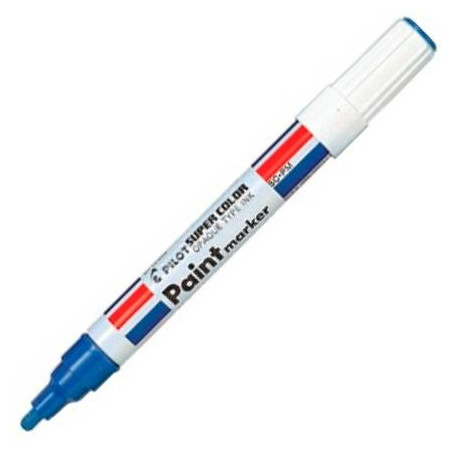 SC-PM-L PILOT MARCADOR PERMANENTE SC-PM USO INDUSTRIAL PUNTA REDONDA 4.5MM AZUL