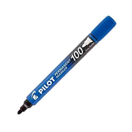 SCA-100-L PILOT ROTULADOR PERMANENTE SCA-100 AZUL