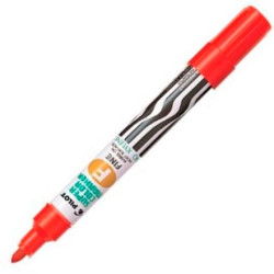 SCA-F-R PILOT MARCADOR PERMANENTE SCA-F RECARGABLE ROJO